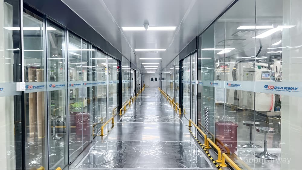 Guangzhou Goodcarway Window Film Co., Ltd. productielijn van de fabrikant