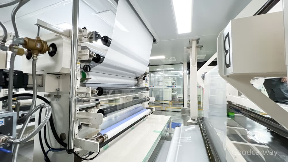 Guangzhou Goodcarway Window Film Co., Ltd. productielijn van de fabrikant