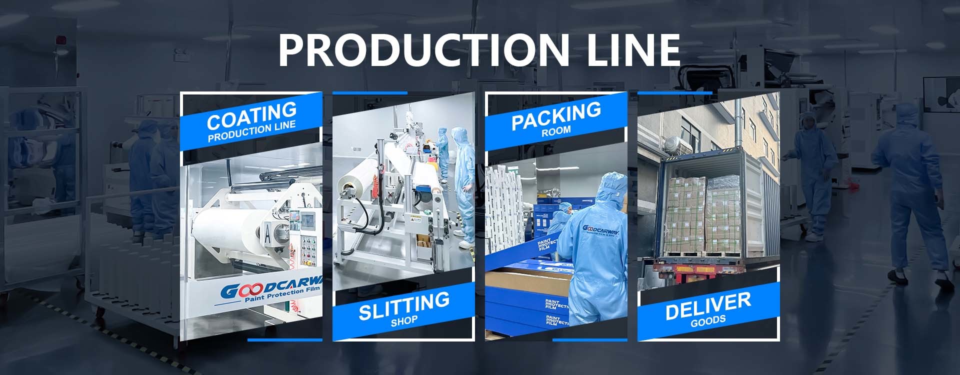 kwaliteit De Beschermingsfilm van de autoverf fabriek