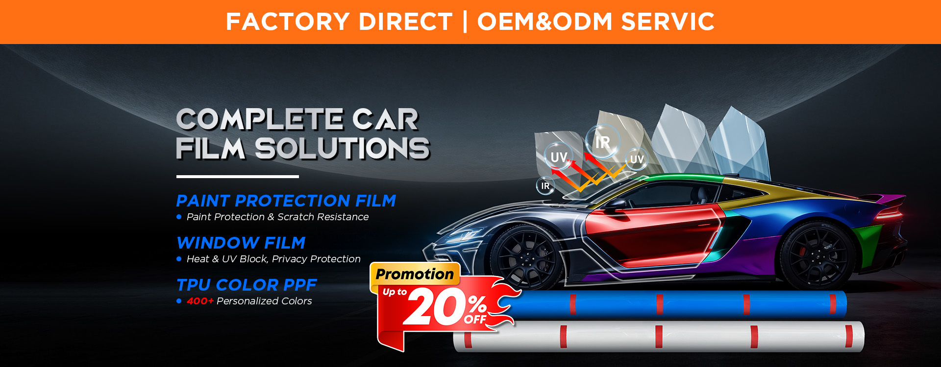 kwaliteit De Beschermingsfilm van de autoverf fabriek