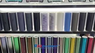 De film van de autokoplamp