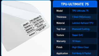 TPU-Ultieme PPF-stretchvideo